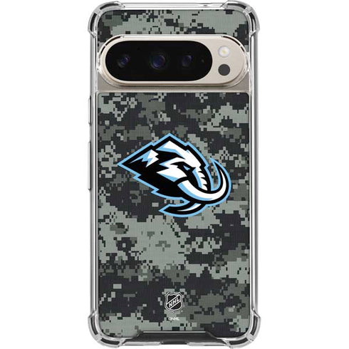NHL Utah Mammoth DigiCamo Google Pixel 9 Pro XL Clear Case